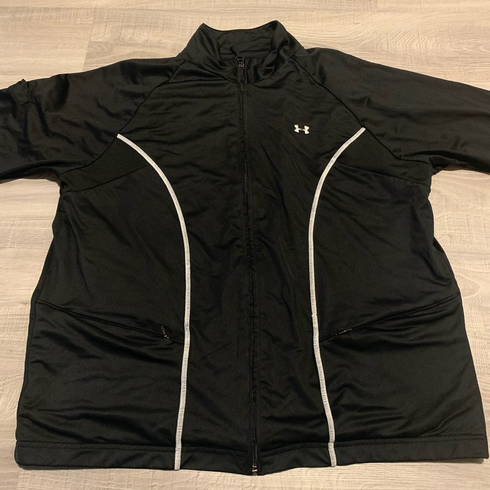 Under Armour full zipper jacket black